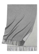 Load image into Gallery viewer, Big Size Scarf, Light Grey / Grey
