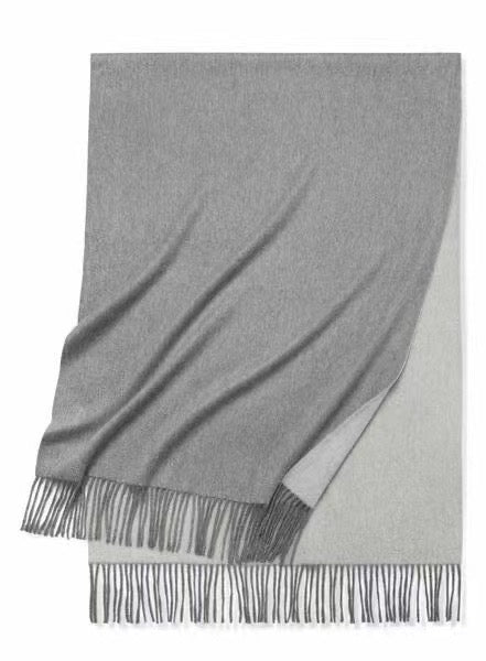 Small Size Scarf, Grey / Light Grey