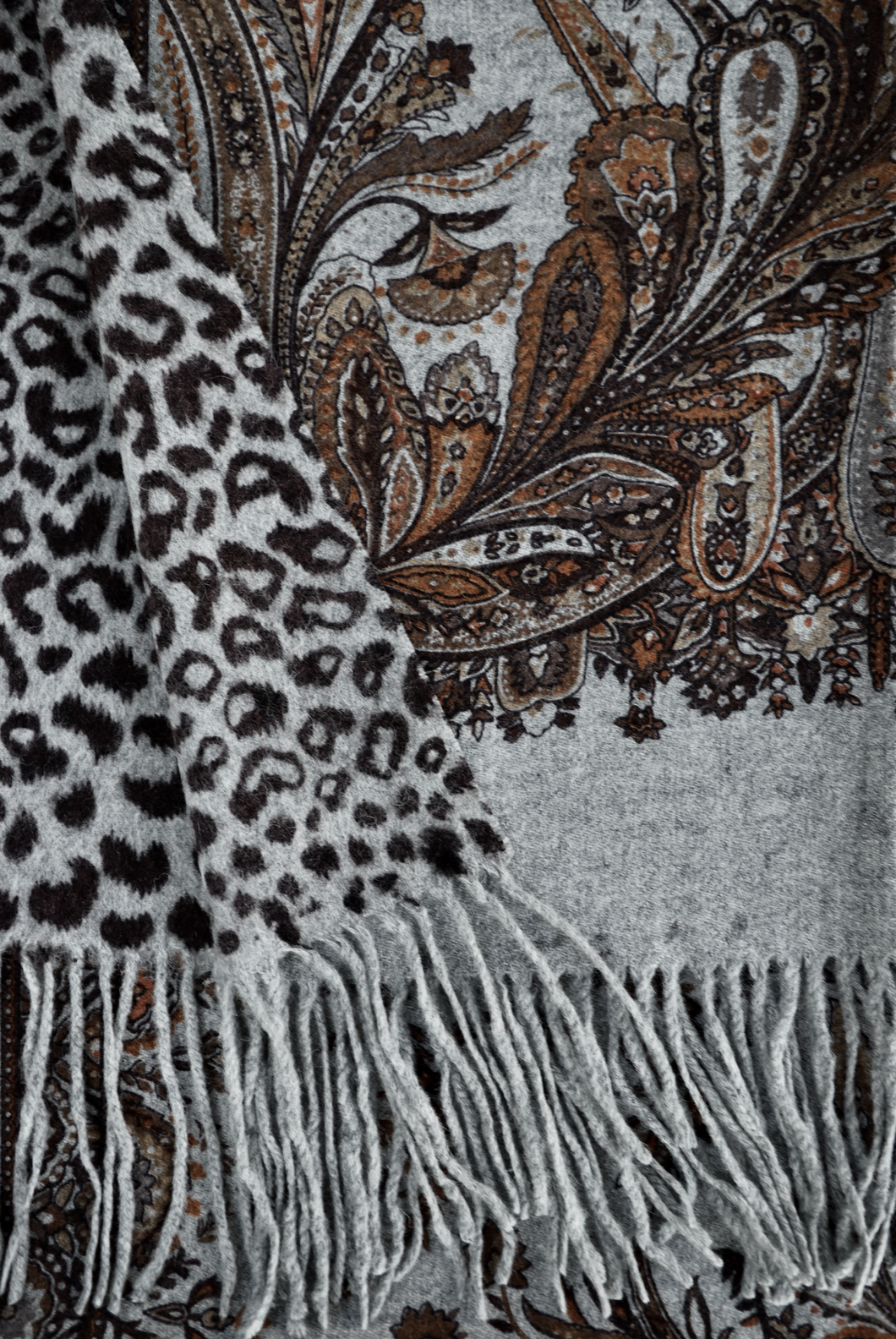 Paisley Scarf Brown